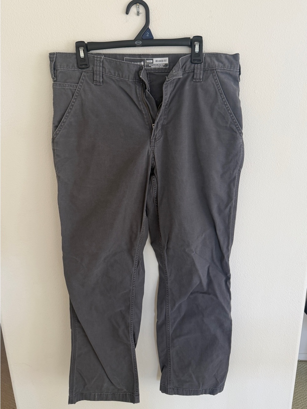 Carhartt Relaxed Fit Grey Pants